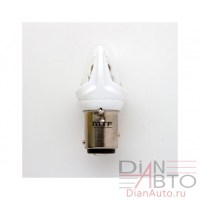 Светодиодная лампа MTF P21W, цвет белый, 12В, 2.6Вт