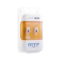 Габаритные светодиодные лампы MTF VEGA T10 W5W 