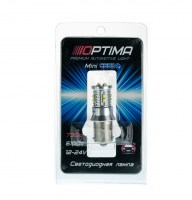 Светодиодная лампа Optima Premium CREE MINI, CAN, P21W 12-24V, 5500K
