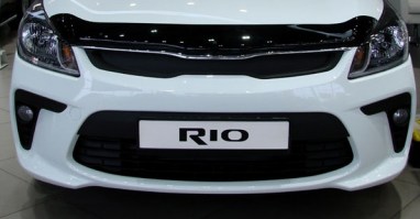 Дефлектор капота Kia Rio IV 2017- SIM